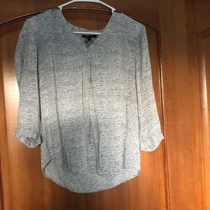 Anne Carson White with Black Spots Blouse